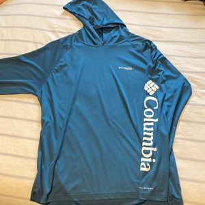 HOODED COLUMBIA PFG SUN-SHIRT